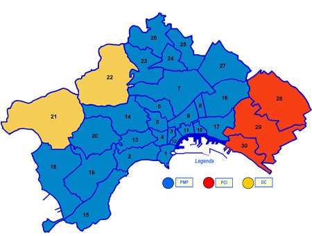 Primo partito nei quartieri di Napoli