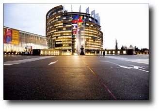 Strasburgo, sede del parlamento europeo