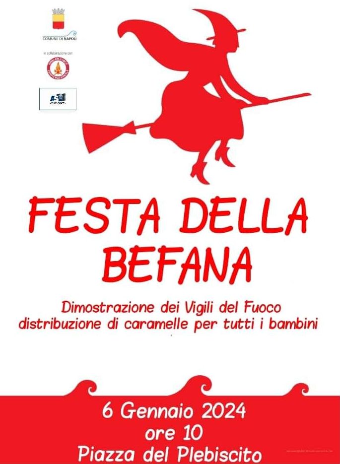 Festa della Befana in piazza del Plebiscito