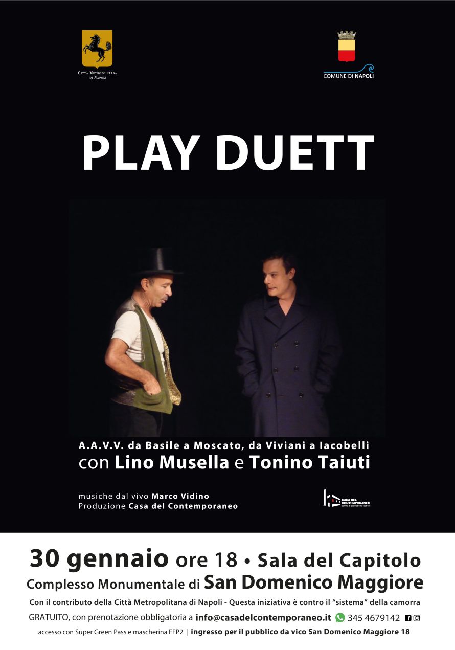 PLAY DUETT, jazz session teatrale
