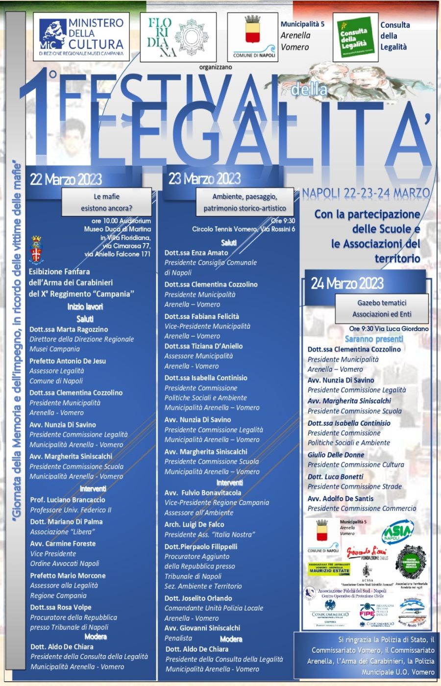 locandina del consiglio municipale junior