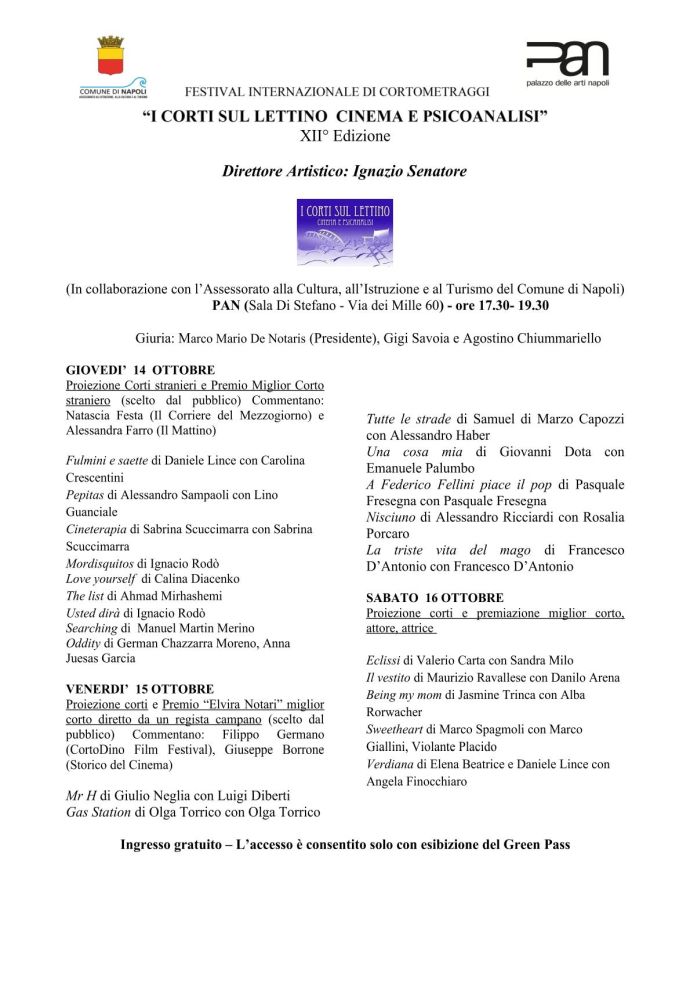 Locandina dell'evento