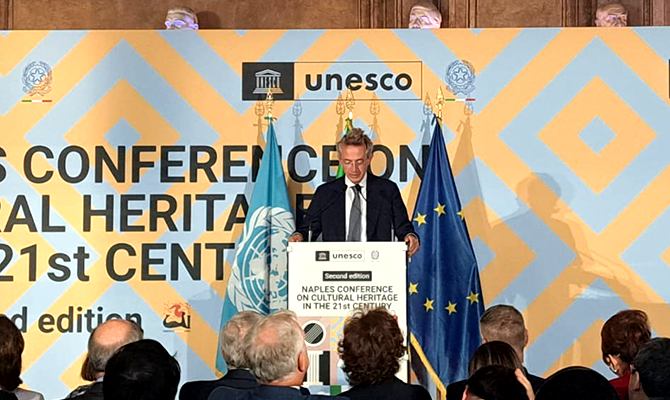 A Castel Capuano si è aperta la Conferenza UNESCO “Cultural Heritage in the 21st Century