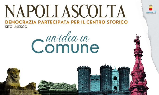 Napoli Ascolta: campagna di comunicazione "Un'idea in Comune"