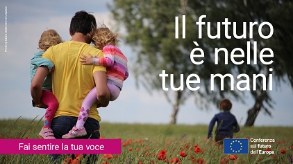 immagine della campagna della conferenza sul futuro dell'europa
