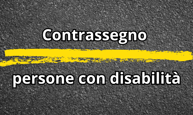 Rilascio contrassegno disabili