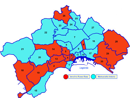 Primo candidato Sindaco nei quartieri di Napoli