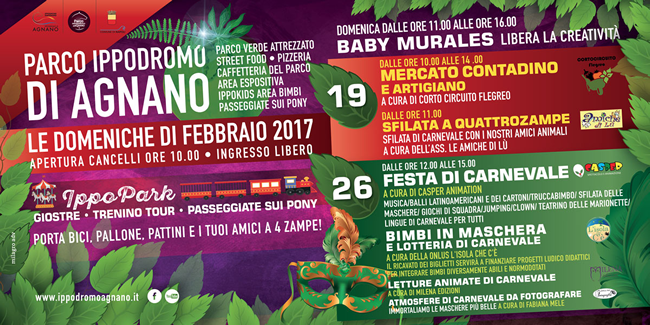 Le domeniche di febbraio all'Ippodromo di Agnano