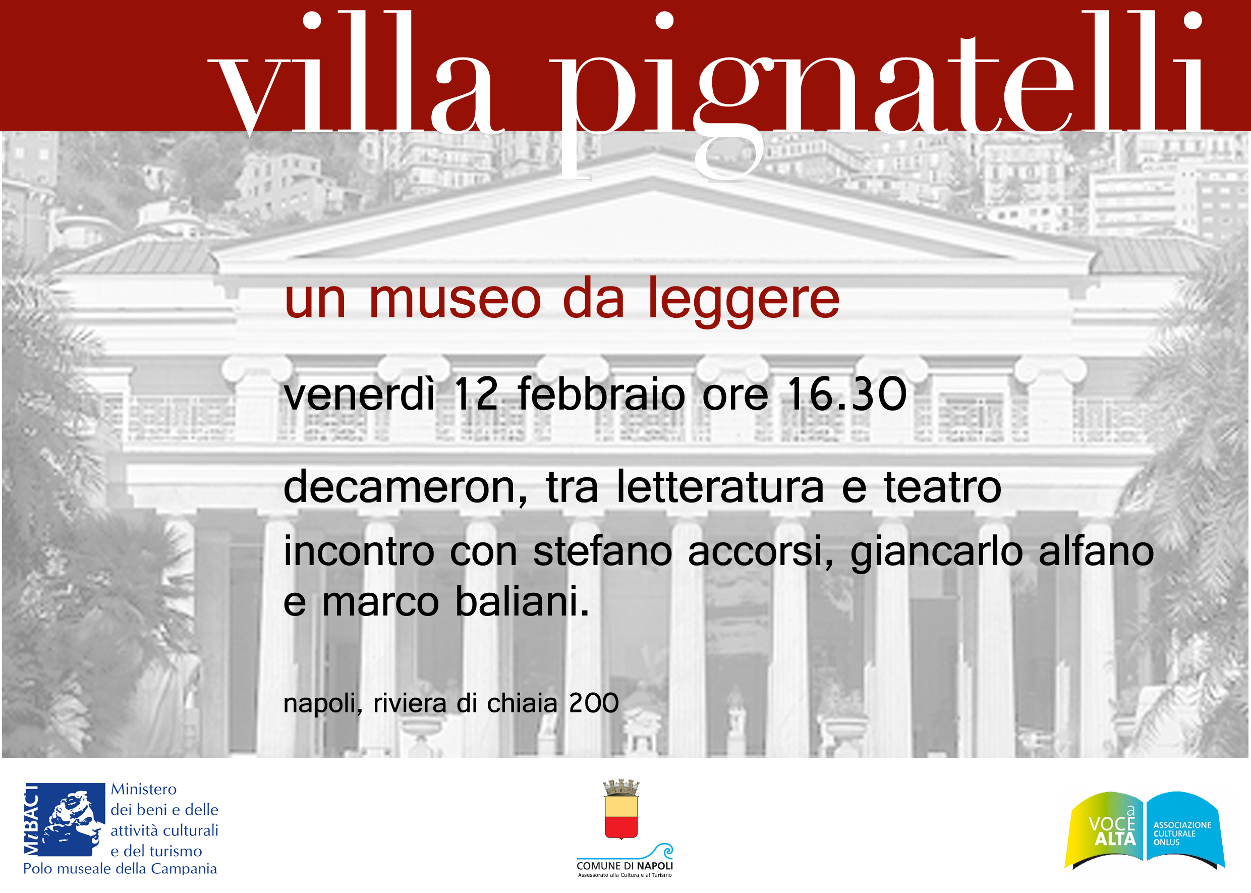 Locandina 12 febbraio