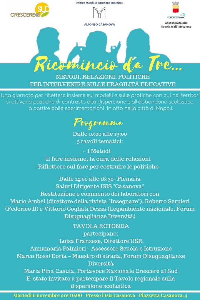 Locandina col programma