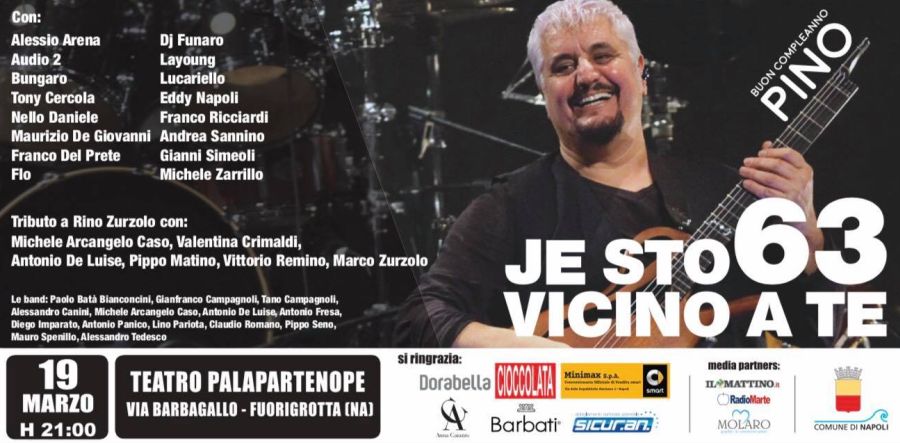 Je sto vicino a te 63 - Torna il memorial dedicato a Pino Daniele