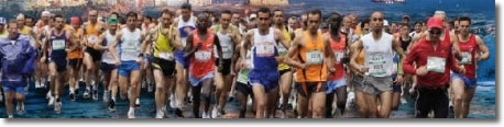 foto di maratoneti