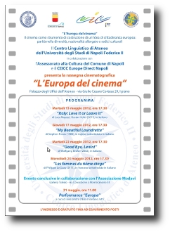 Locandina del Cineforum 