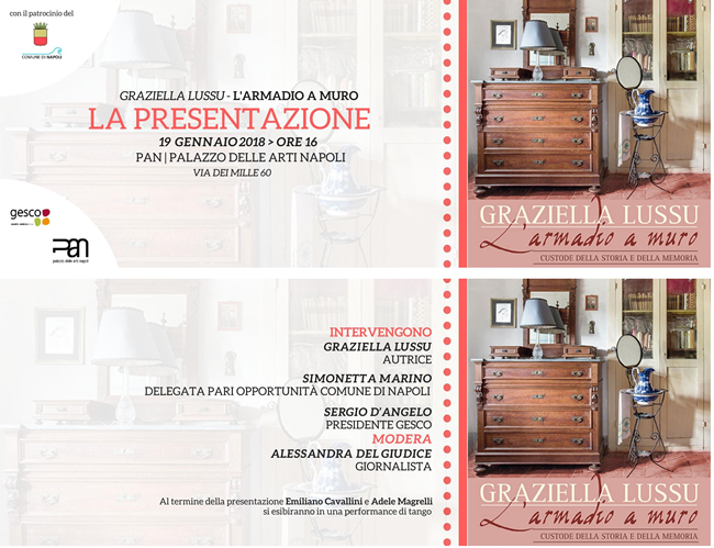 Presentazione del libro “L'armadio a muro - custode della storia e della memoria" di Graziella Lussu