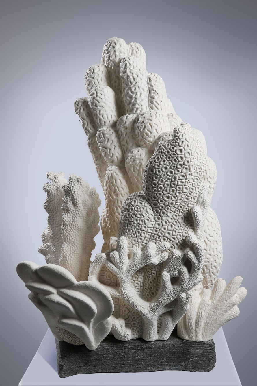 Un'opera dell'artista