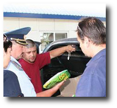 controllo di polizia alla frontiera