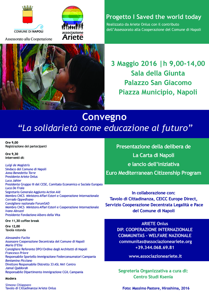 La solidarietà come educazione al futuro