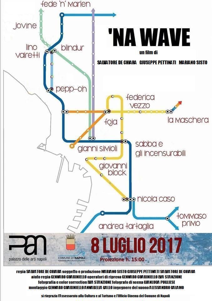 Na Wave: Prima in proiezione al Palazzo delle Arti di Napoli l'8 luglio