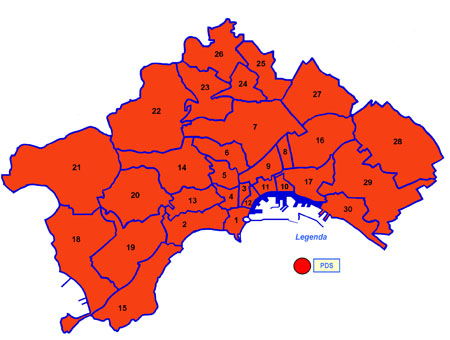 Primo partito nei quartieri di Napoli