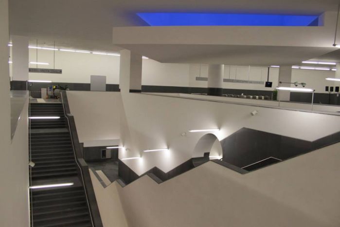 La stazione metro di piazza Municipio