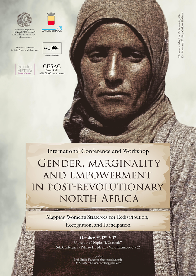 Conferenza e workshop: Genere, marginalità e empowerment in nord africa nella fase post-rivoluzioni