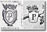 ancient documents' details with coat of arms