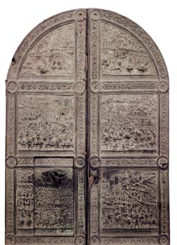 bronze door