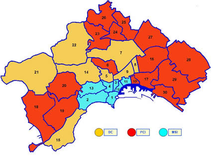 Primo partito nei quartieri di Napoli