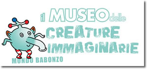 fumetto di una strana creatura immaginaria con un lungo naso. è leggibile il testo: il museo delle creature immaginarie mondo babonzo 