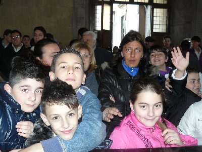 ragazzi delle scuole vincitrici dei premi