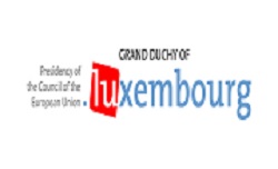 Logo ufficiale del semestre di presidenza Lussemburghese dell 'Ue