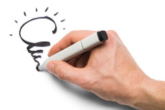 disegno di una lampadina