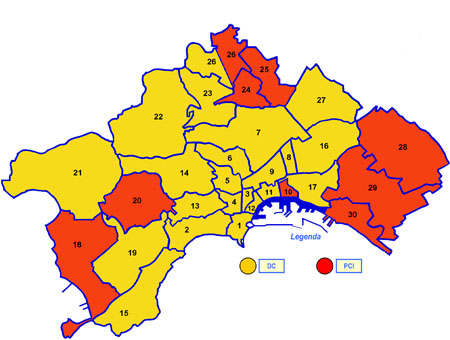 Primo partito nei quartieri di Napoli