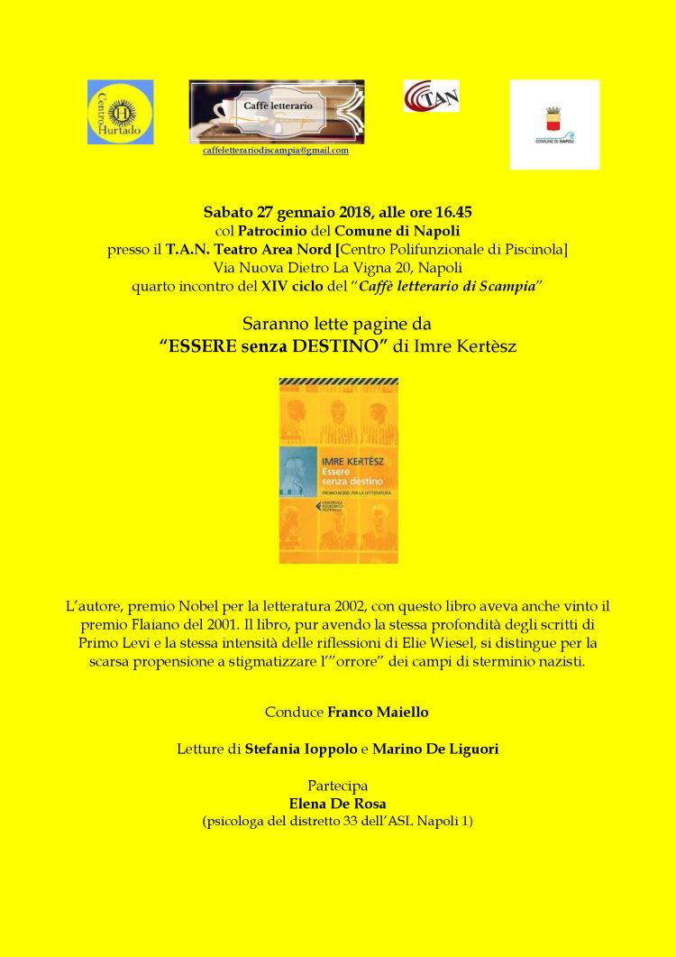 Caffè letterario di Scampia - La Memoria è futuro!