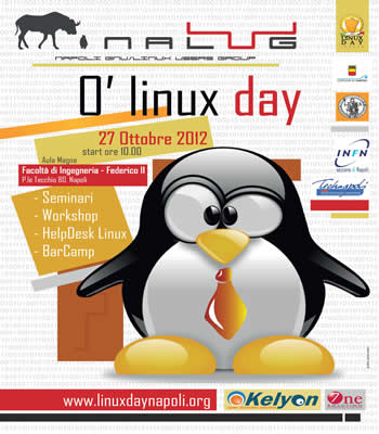 Locandina Linux Day 2012