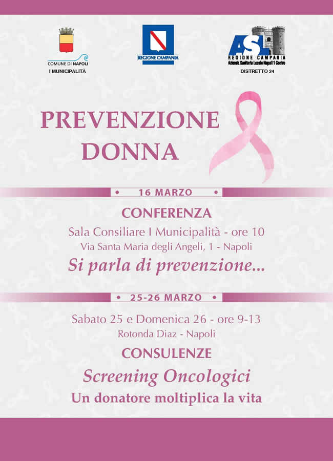 Municipalità 1 - Prevenzione donna