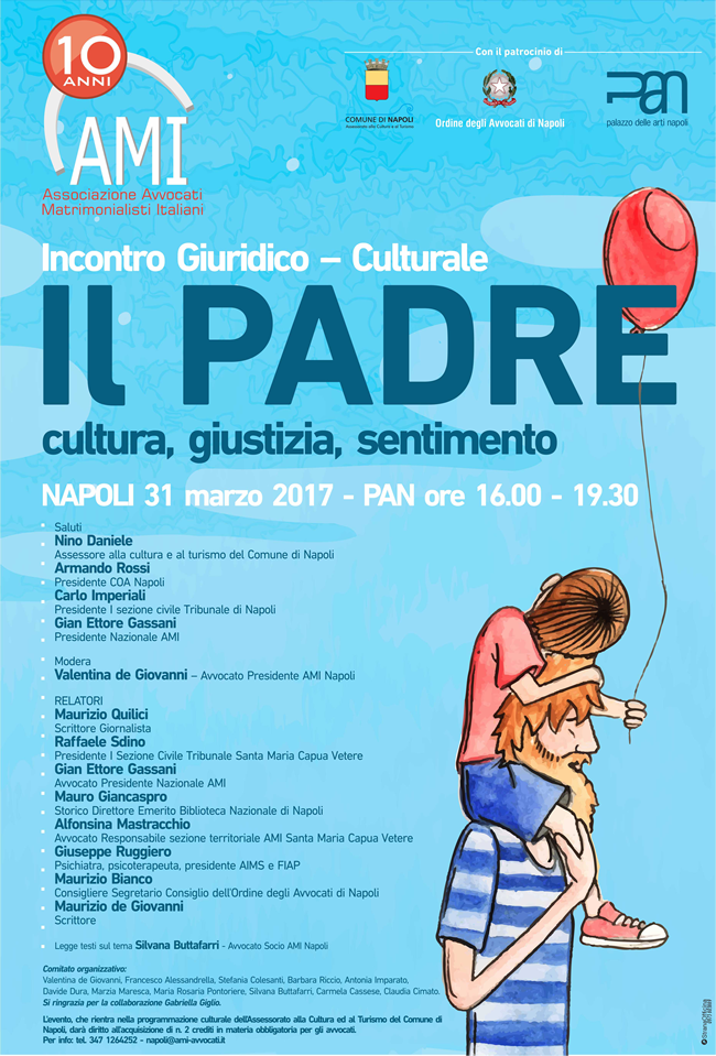 Incontro Giuridico - Culturale "Il PADRE" cultura, giustizia e sentimento