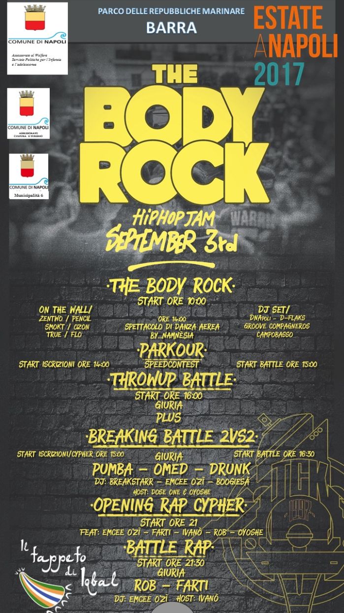 The Body Rock - Per la riqualificazione degli spazi comuni della periferia Est di Napoli