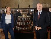 La Coppa Davis in mostra al Maschio Angioino