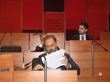  Una foto della seduta del Consiglio