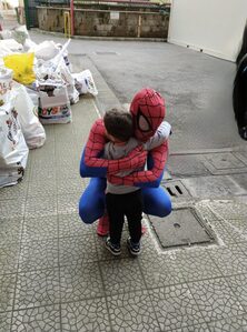 Consegna dei giocattoli per i bambini del Santobono - Pausilipon
