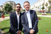 Inaugurati i giardini di piazza Carlo III