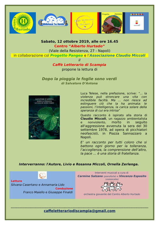 Locandina dell'evento