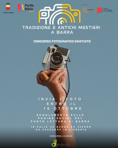 Concorso Fotografico Gratuito  “Tradizione e antichi mestieri a Barra” 