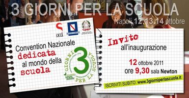 3 giorni per la scuola