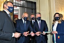 Una foto dell'inaugurazione