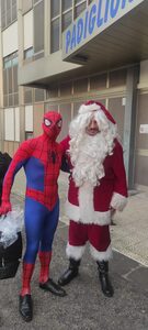 Consegna dei giocattoli per i bambini del Santobono - Pausilipon