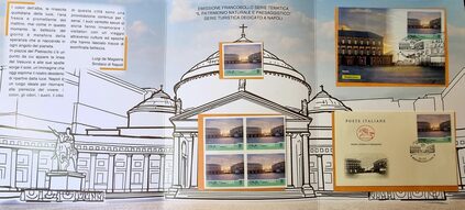 Presentato il francobollo speciale e l’annullo postale “L’Italia riparte, Napoli ti aspetta"