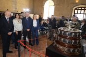 La Coppa Davis in mostra al Maschio Angioino