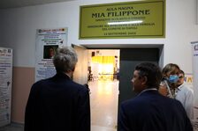 Intitolata a Mia Filippone l'aula magna della scuola Alpi-Levi in via Bakù